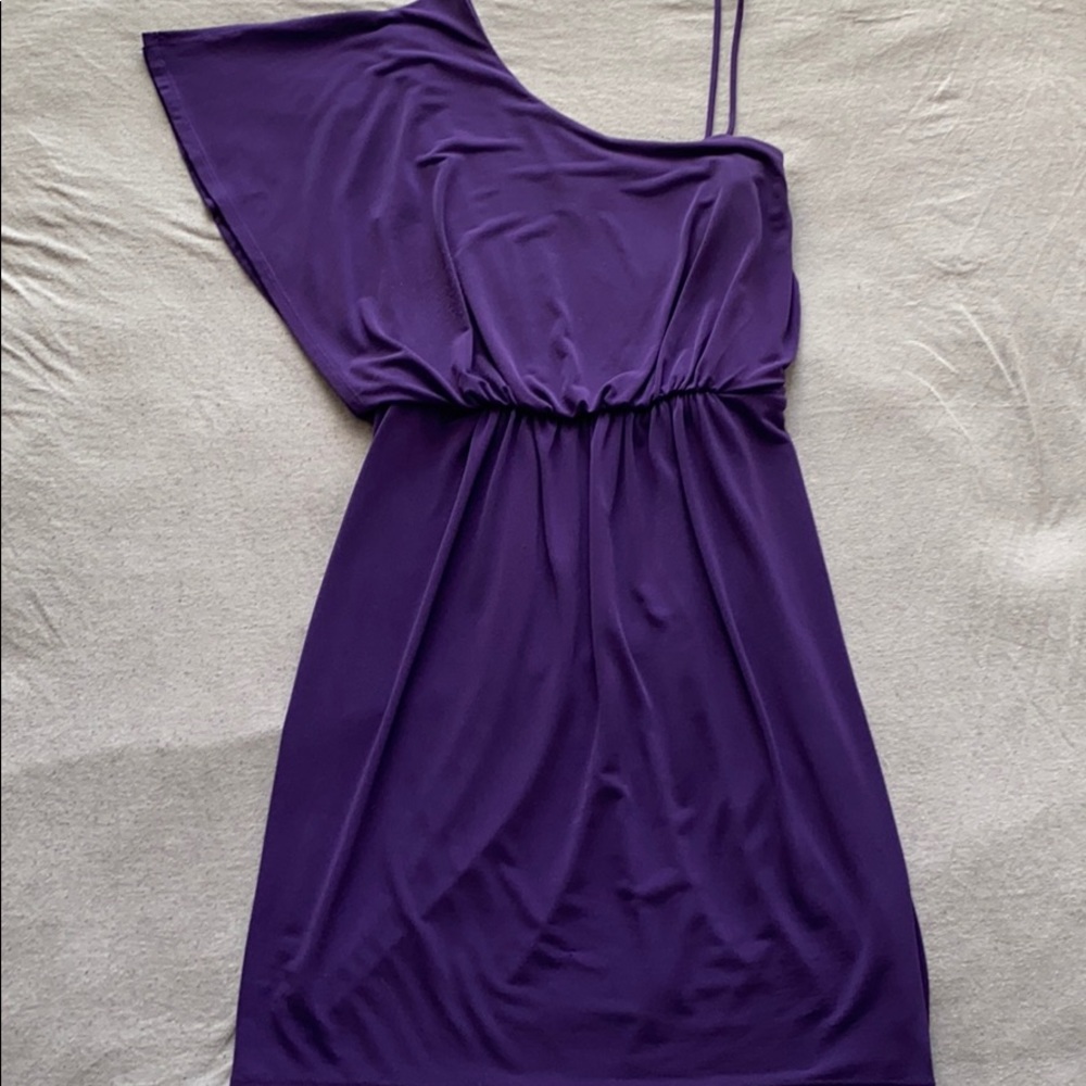 Purple dress